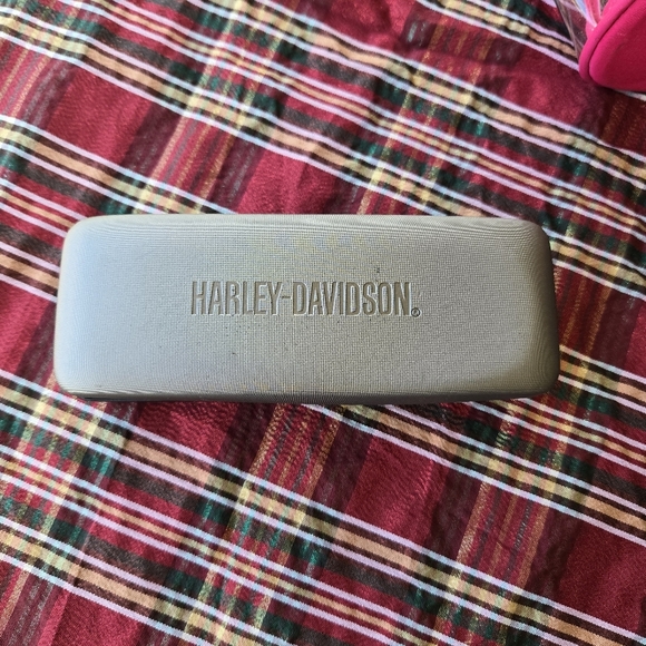 Harley-Davidson Gray Eyeglass Case - Picture 1 of 3
